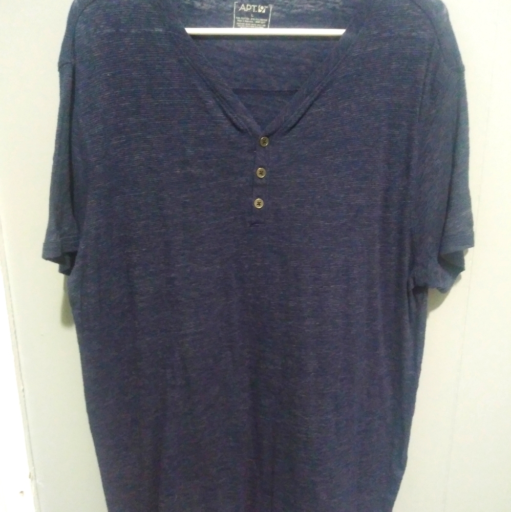 Vneck Henley by Apt 9